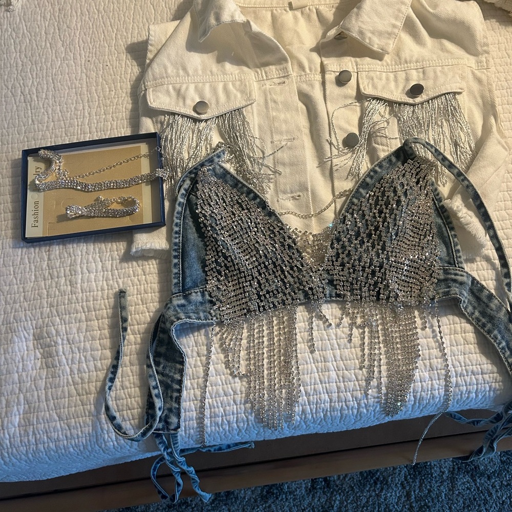 Bachelorette Denim and Diamonds Theme - Picture 2 of 3